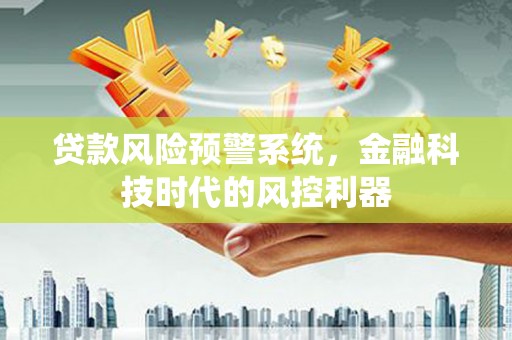惠东贷款风险预警系统，金融科技时代的风控利器