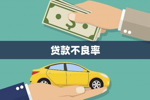 惠东贷款不良率