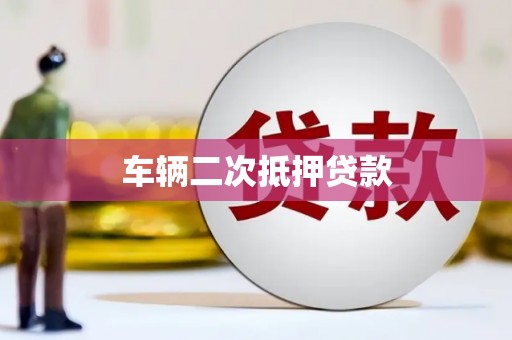 惠东车辆二次抵押贷款