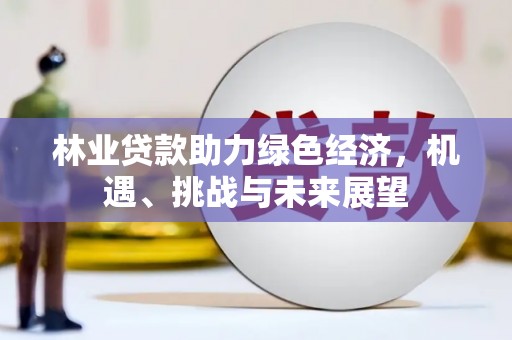 惠东林业贷款助力绿色经济，机遇、挑战与未来展望