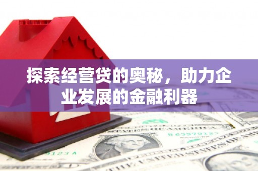 惠东探索经营贷的奥秘，助力企业发展的金融利器