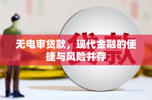 惠东无电审贷款，现代金融的便捷与风险并存
