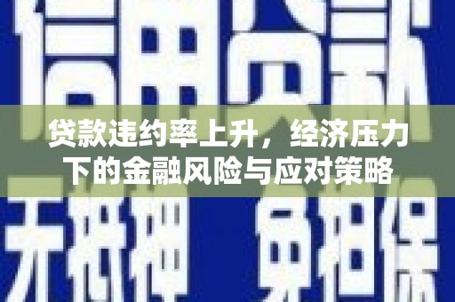 惠东贷款违约率上升，经济压力下的金融风险与应对策略