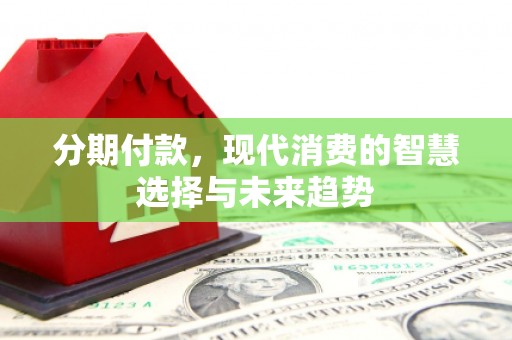 惠东分期付款，现代消费的智慧选择与未来趋势