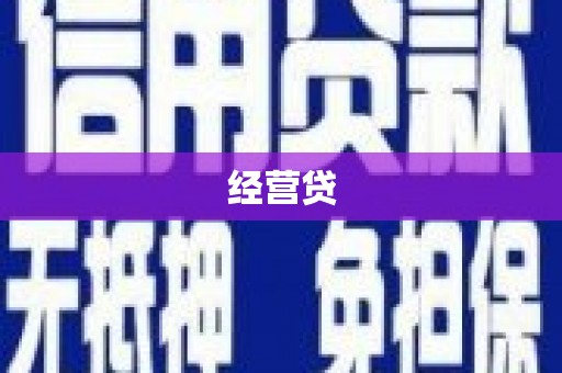 惠东经营贷