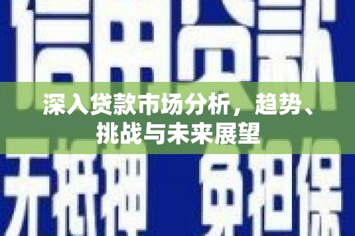 惠东深入贷款市场分析，趋势、挑战与未来展望