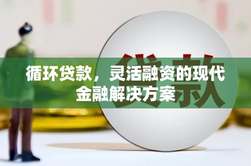 惠东循环贷款，灵活融资的现代金融解决方案
