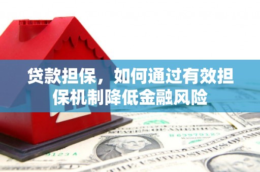 惠东贷款担保，如何通过有效担保机制降低金融风险