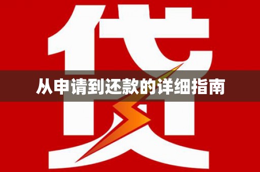 惠东从申请到还款的详细指南