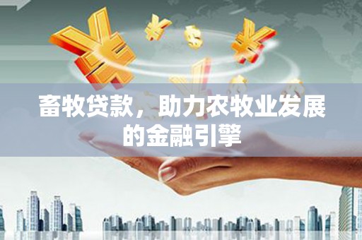 惠东畜牧贷款，助力农牧业发展的金融引擎