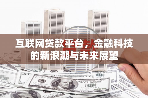 惠东互联网贷款平台，金融科技的新浪潮与未来展望