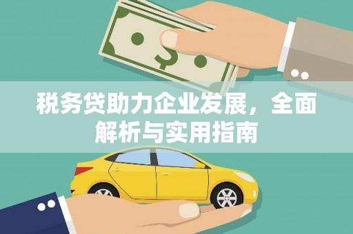惠东税务贷助力企业发展，全面解析与实用指南