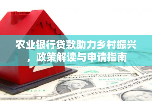 惠东农业银行贷款助力乡村振兴，政策解读与申请指南