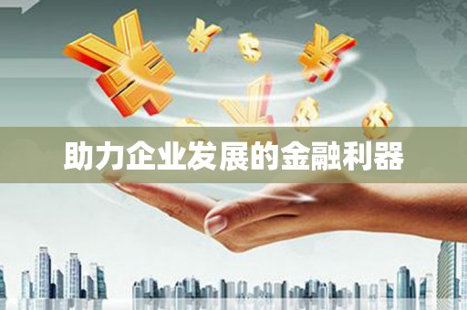 惠东助力企业发展的金融利器